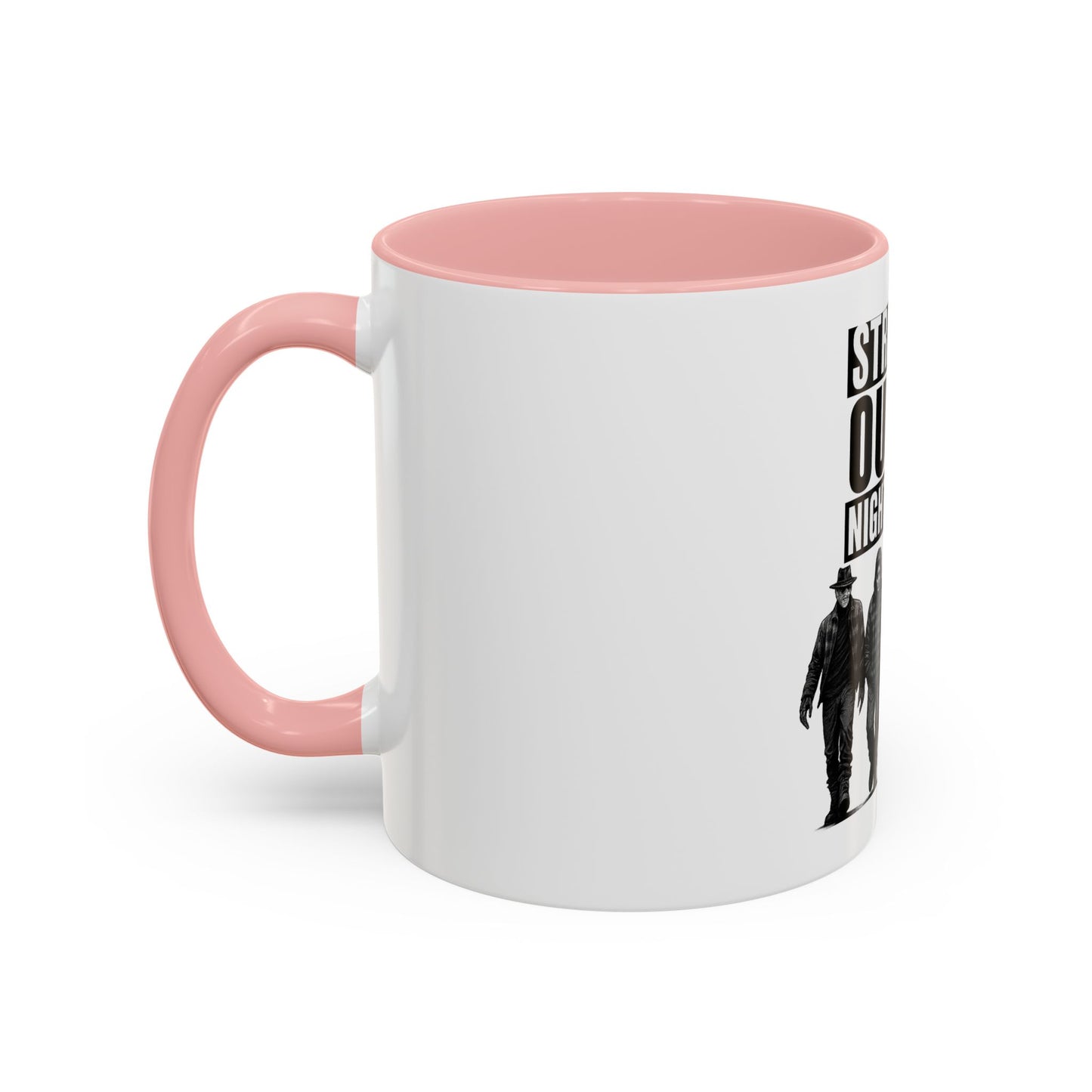 Straight Outta Nightmares Accent Coffee Mug | Spooky Mug, Horror Coffee Cup, Unique Gift for Halloween, Funware, Collectible Tea Mug