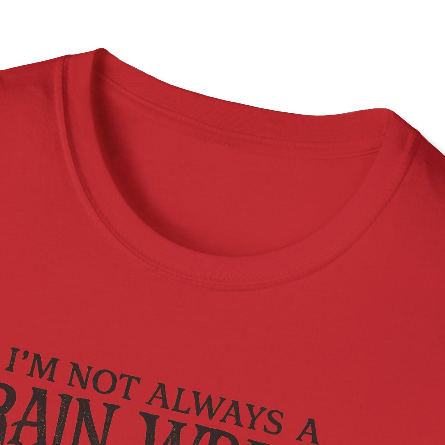 Train Wreck Unisex Softstyle T-Shirt | Funny Graphic Tee, Halloween Shirt, Gift for Friends, Casual Wear, Unique Design