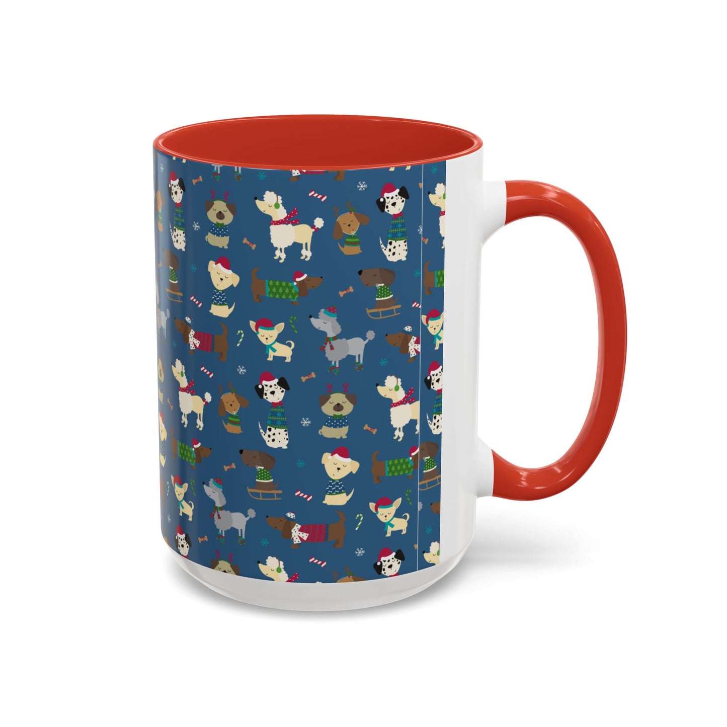 Christmas Accent Coffee Mug (11, 15oz)