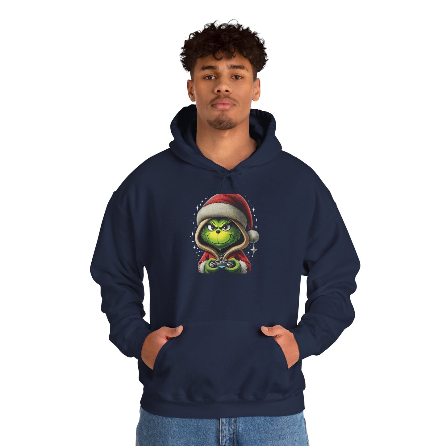 Grinch Christmas Hoodie - Unisex Heavy Blend Sweatshirt, Festive Holiday Apparel, Cozy Winter Wear, Funny Christmas Gift, Grinch Lover [...]
