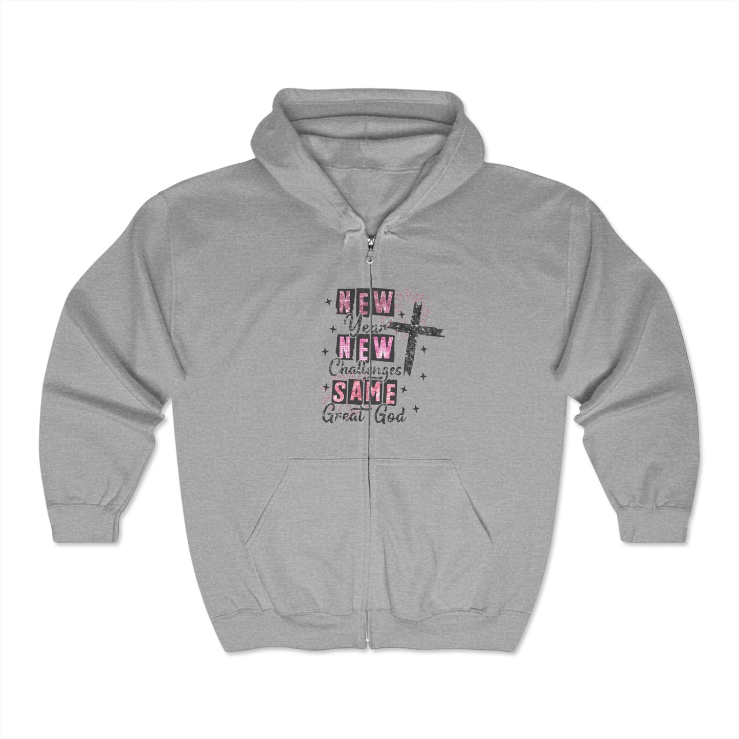 New Year Unisex Heavy Blend™ Full Zip Hooded Sweatshirt