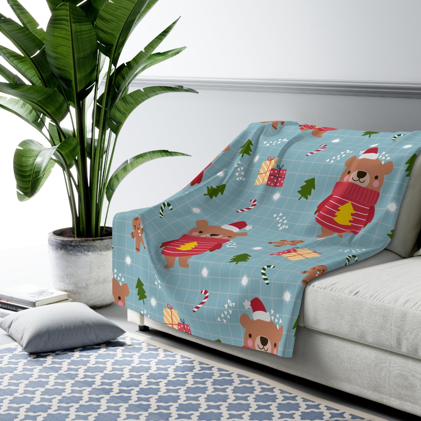 Christmas Animal Blanket