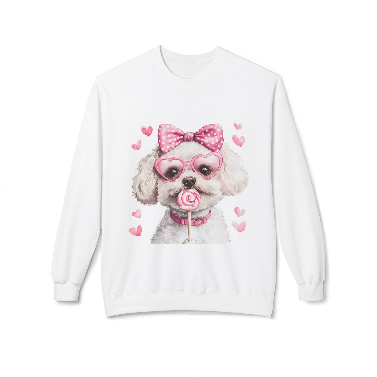 Valentines Unisex Midweight Softstyle Fleece Crewneck Sweatshirt