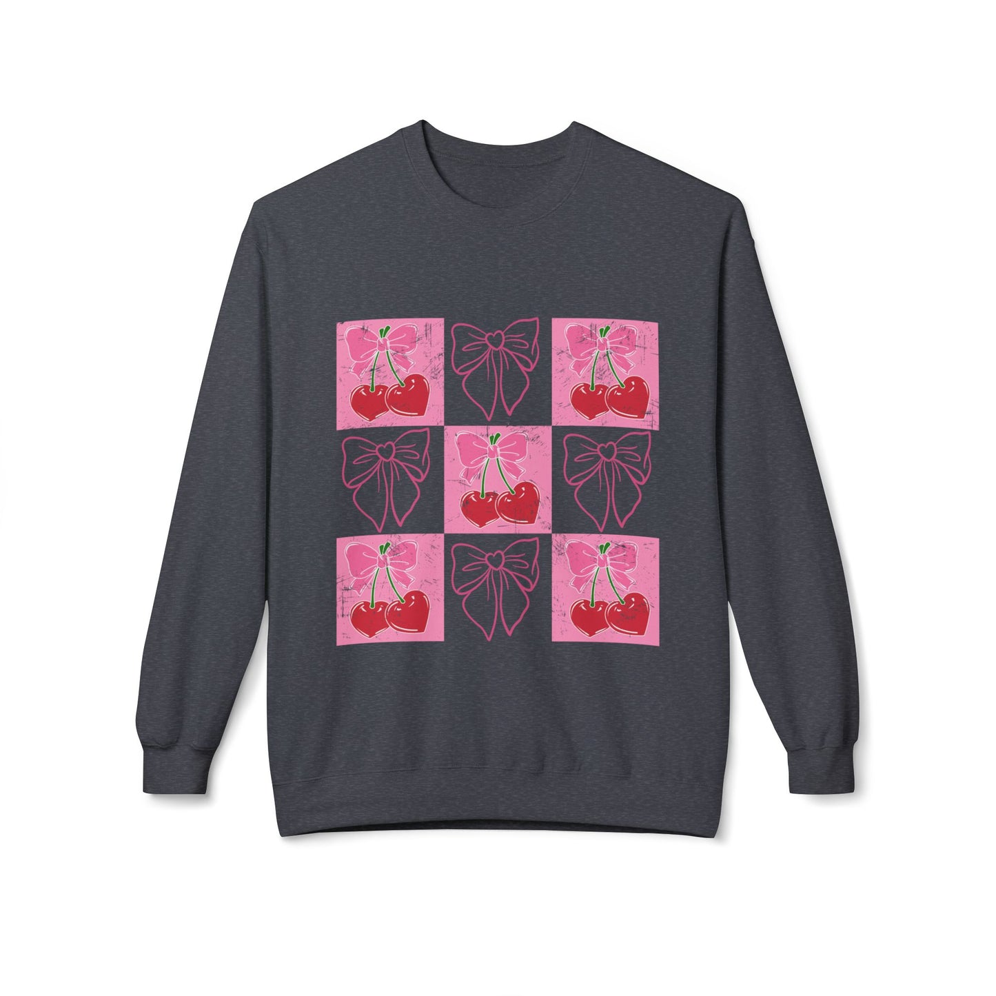 Valentines Unisex Midweight Softstyle Fleece Crewneck Sweatshirt