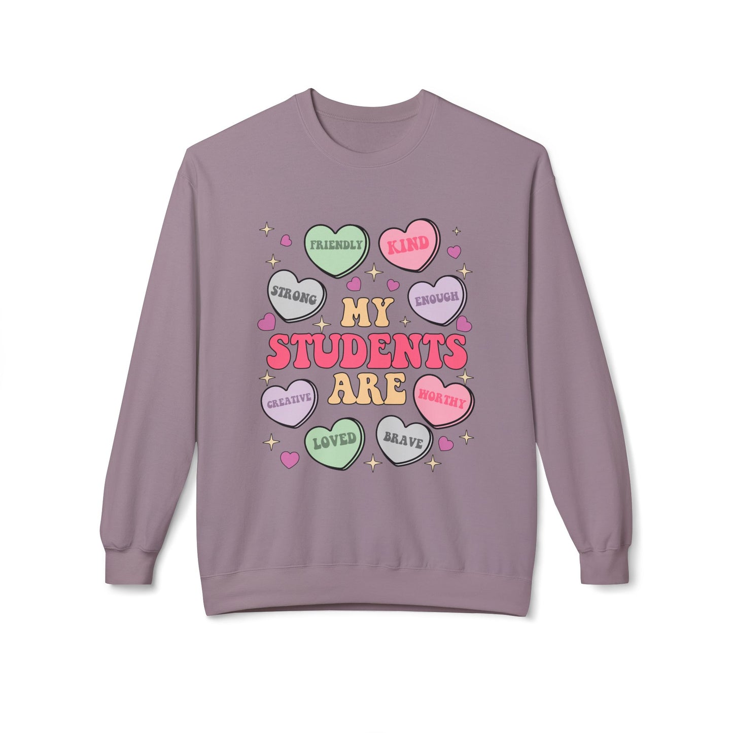 Valentines Unisex Midweight Softstyle Fleece Crewneck Sweatshirt
