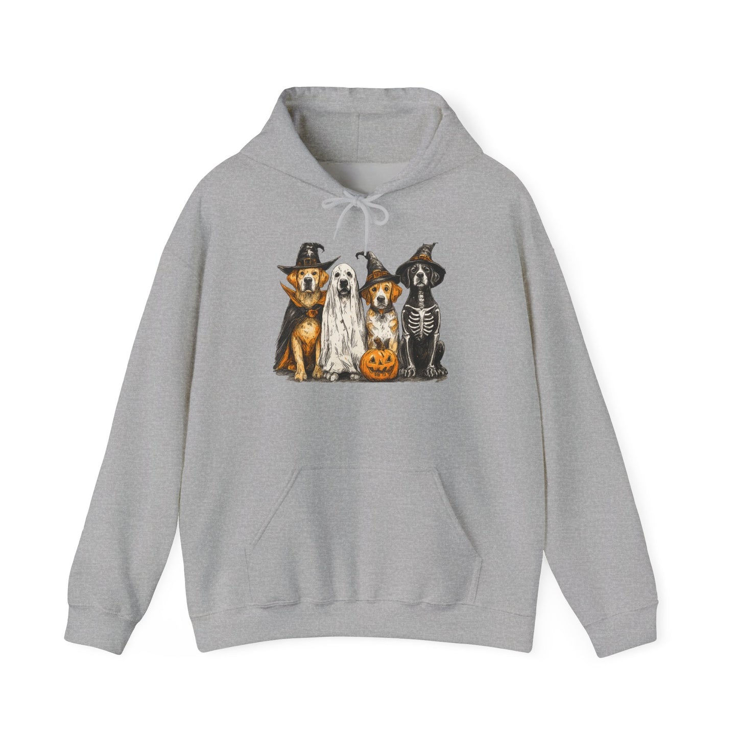 Halloween Pet Lover Hoodie, Unisex Hoodie, Cute Dog Hoodie, Cozy Halloween Apparel, Animal Lover Gift