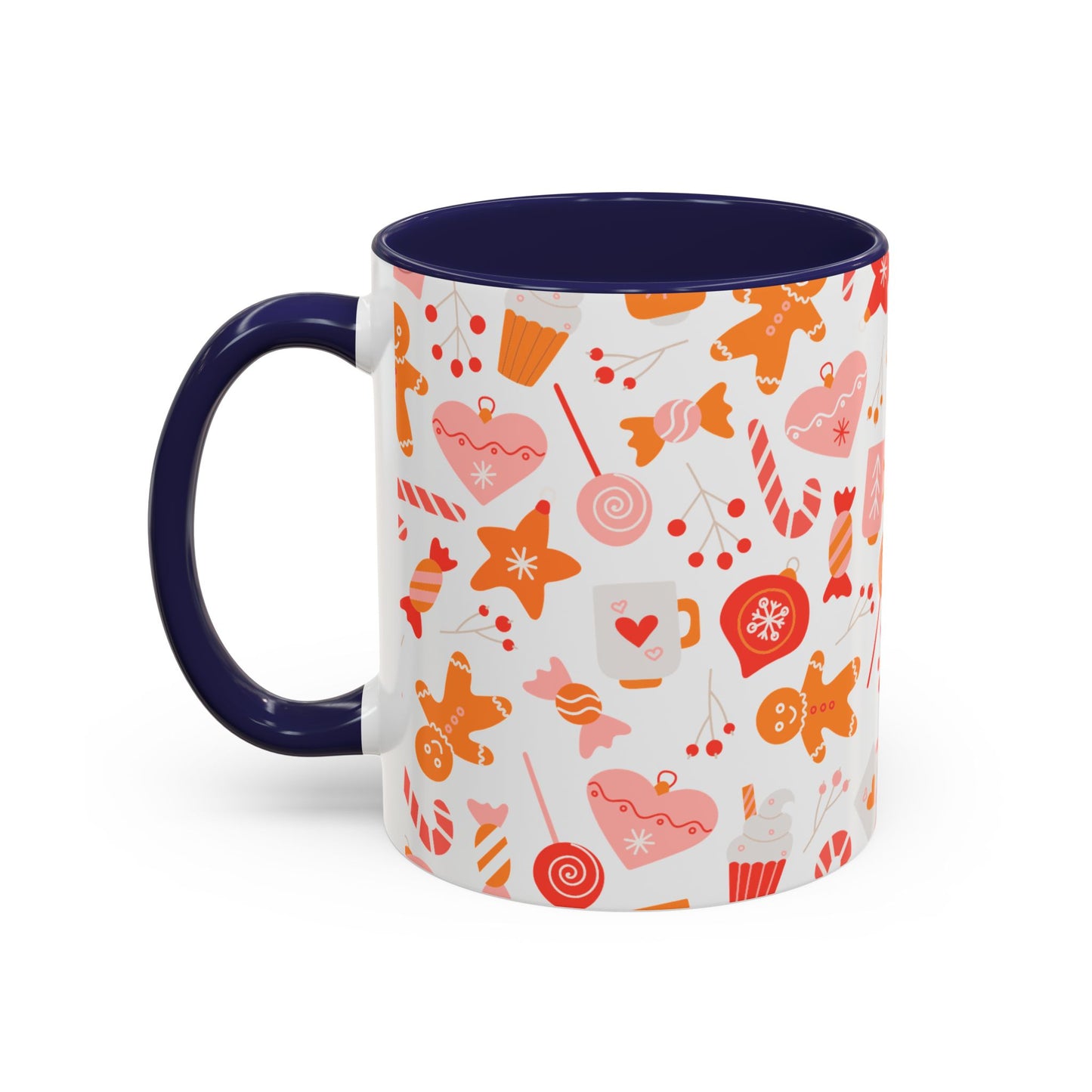 Christmas Accent Coffee Mug (11, 15oz)