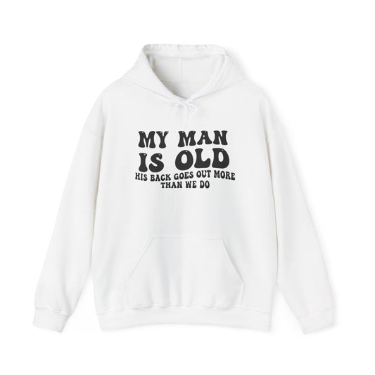 Funny Unisex Hoodie, Gift for Him, Birthday Sweatshirt, Humor Hooded Pullover, Dad Humor, Quirky Casual Wear