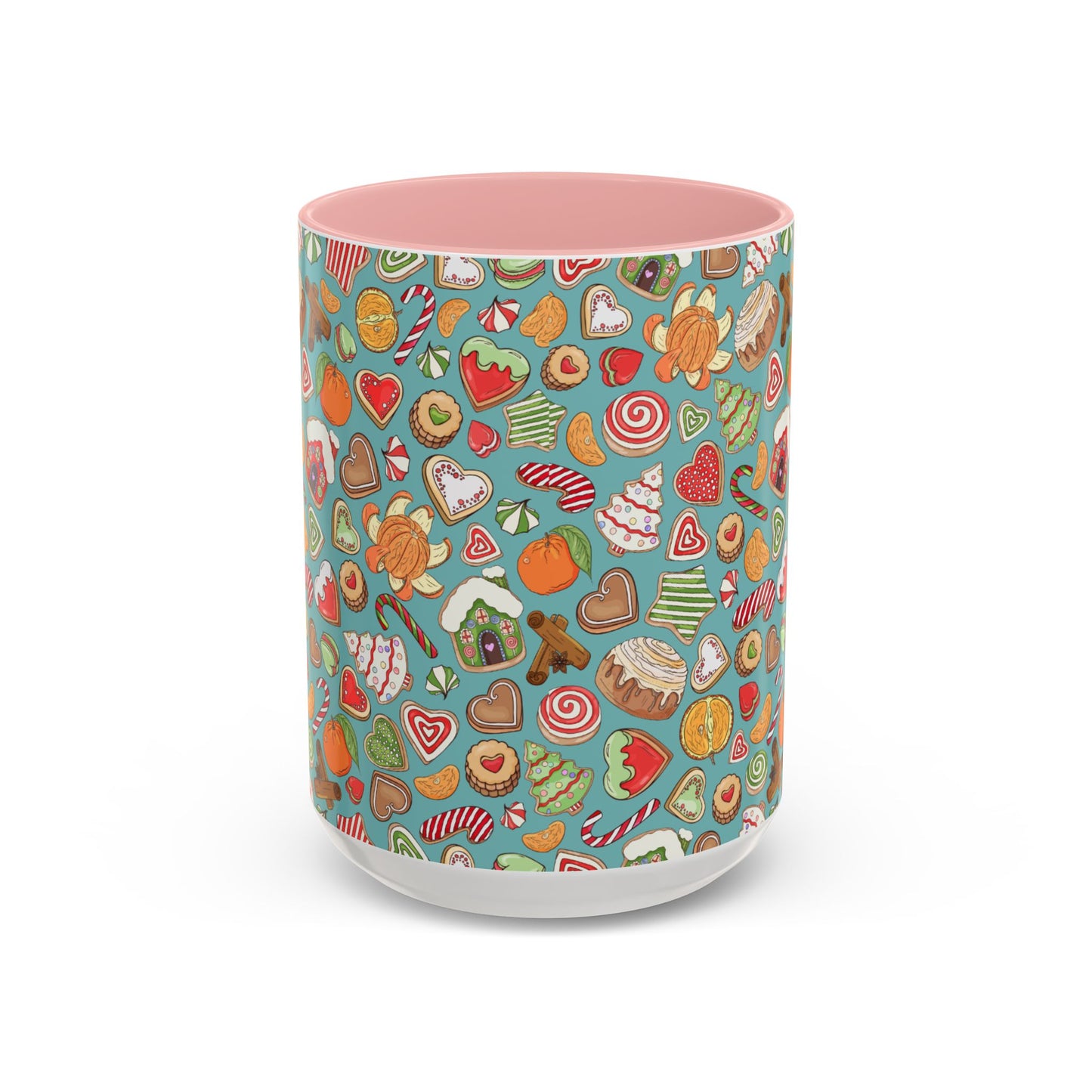 Christmas Accent Coffee Mug (11, 15oz)