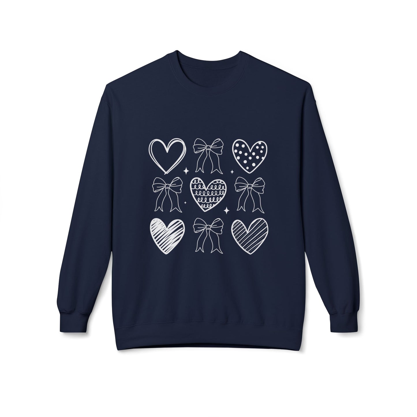 Valentines Unisex Midweight Softstyle Fleece Crewneck Sweatshirt