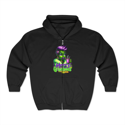 Christmas Unisex Heavy Blend™ Full Zip Hooded Sweatshirt