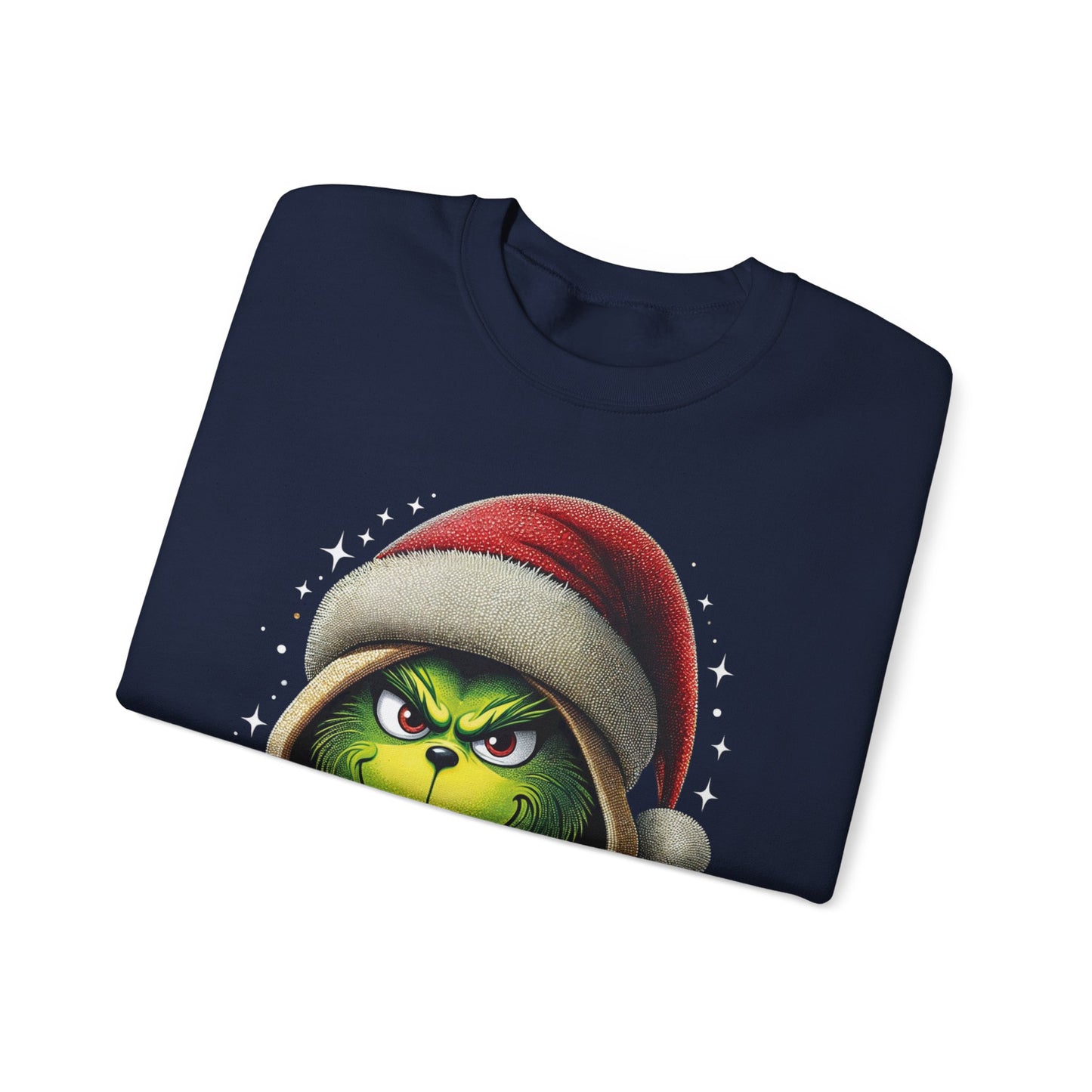 Grumpy Gamer Grinch Sweatshirt — Funny Christmas Holiday Gaming Crewneck
