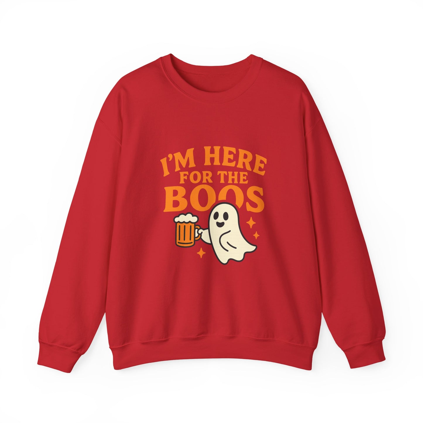 Halloween Spirit Crewneck Sweatshirt - Cozy Ghost Design for Fall Fun, Unisex Sweatshirt, Spooktacular Gift, Halloween Party Wear, [...]