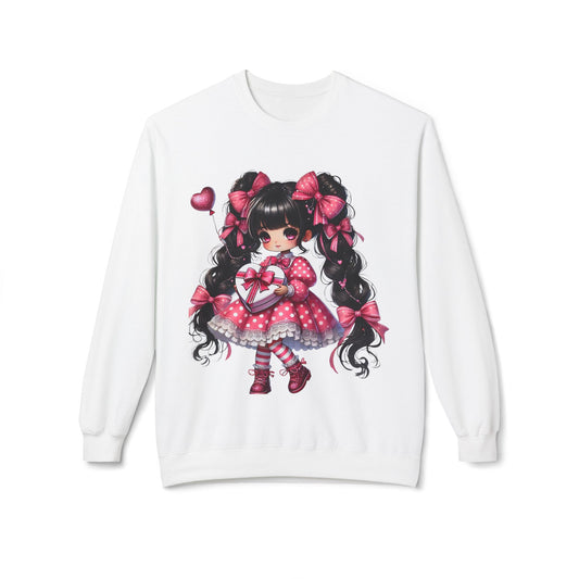 Valentines Unisex Midweight Softstyle Fleece Crewneck Sweatshirt