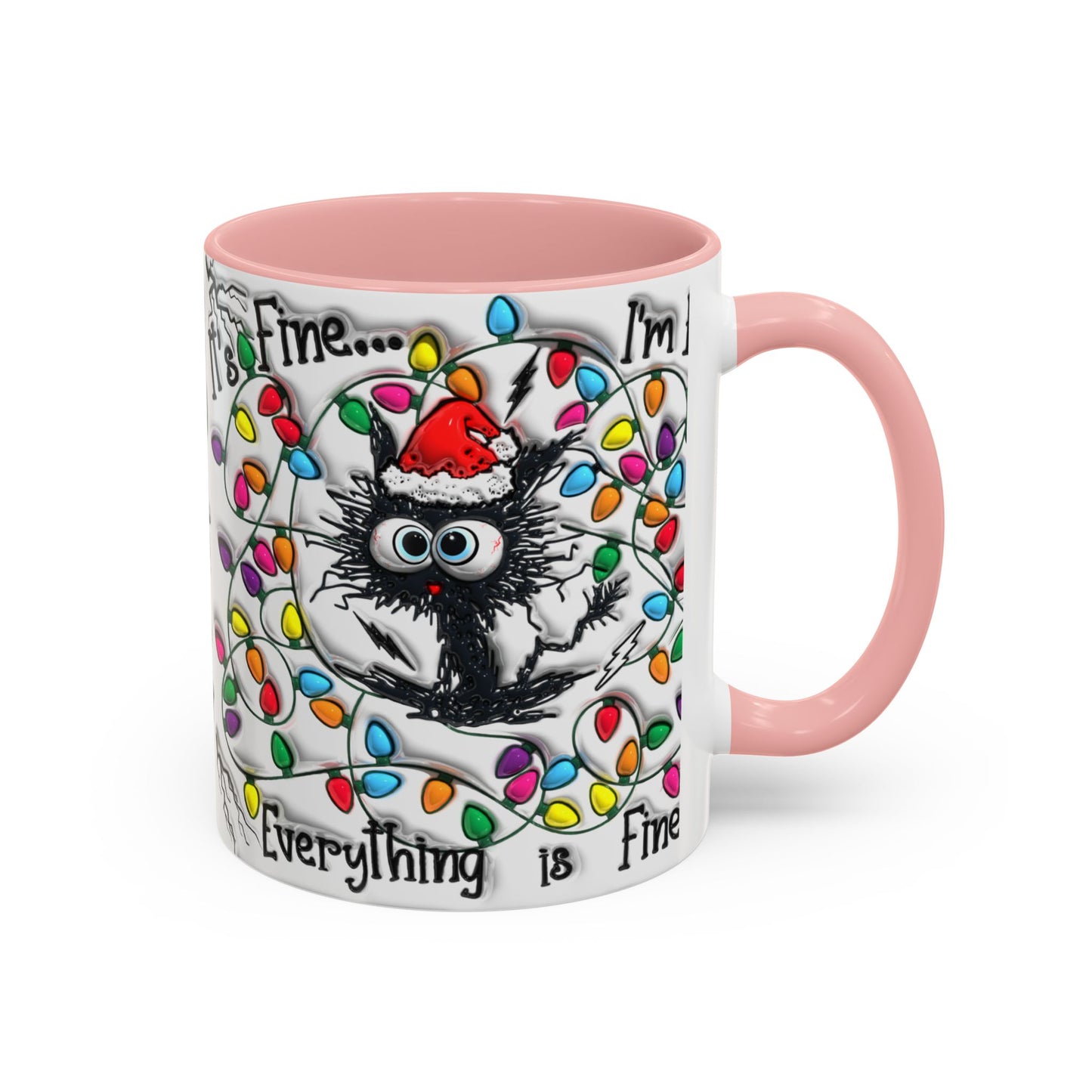 Christmas Accent Coffee Mug (11, 15oz)