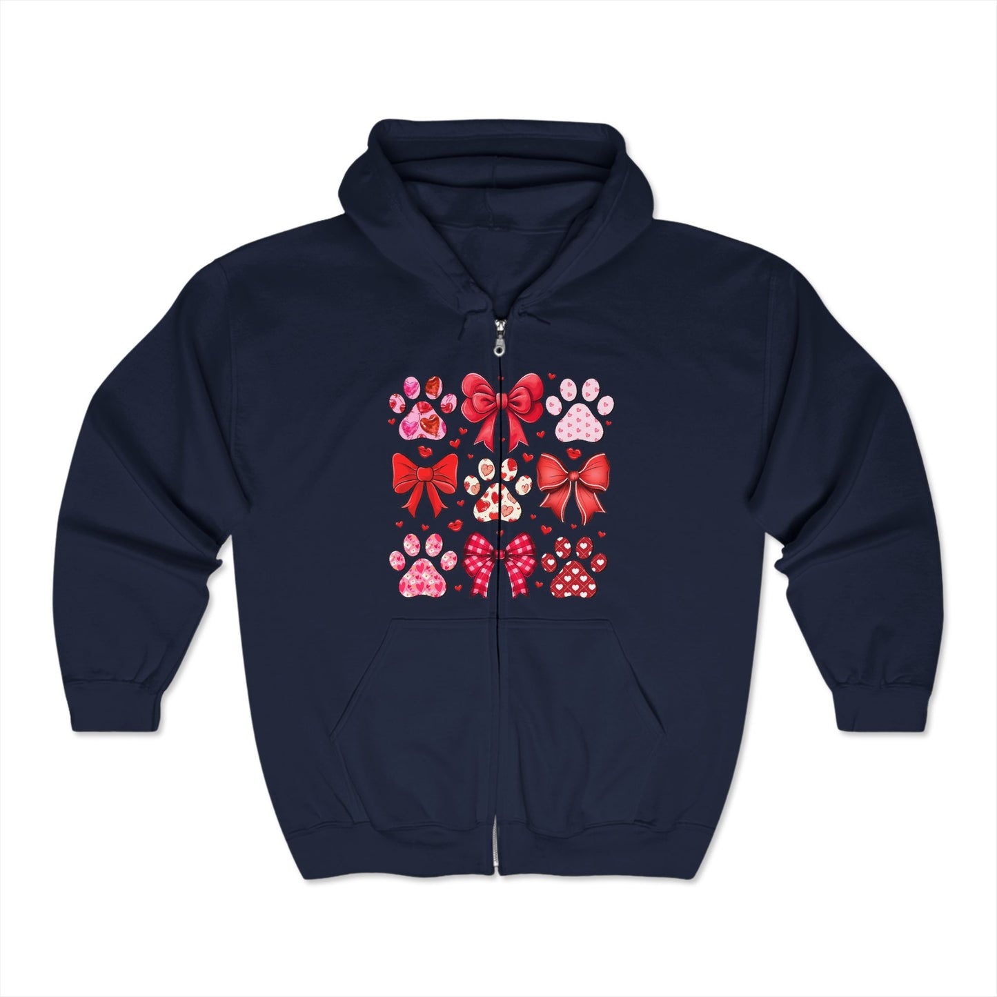 Valentines Unisex Heavy Blend™ Full Zip Hooded Sweatshirt