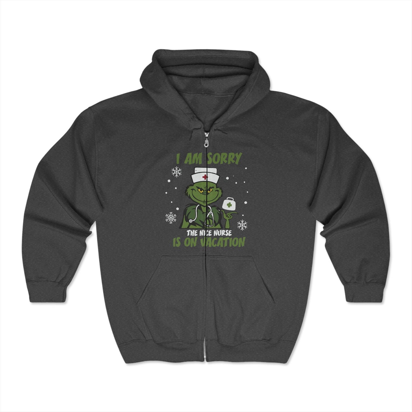 Christmas Unisex Heavy Blend™ Full Zip Hooded Sweatshirt