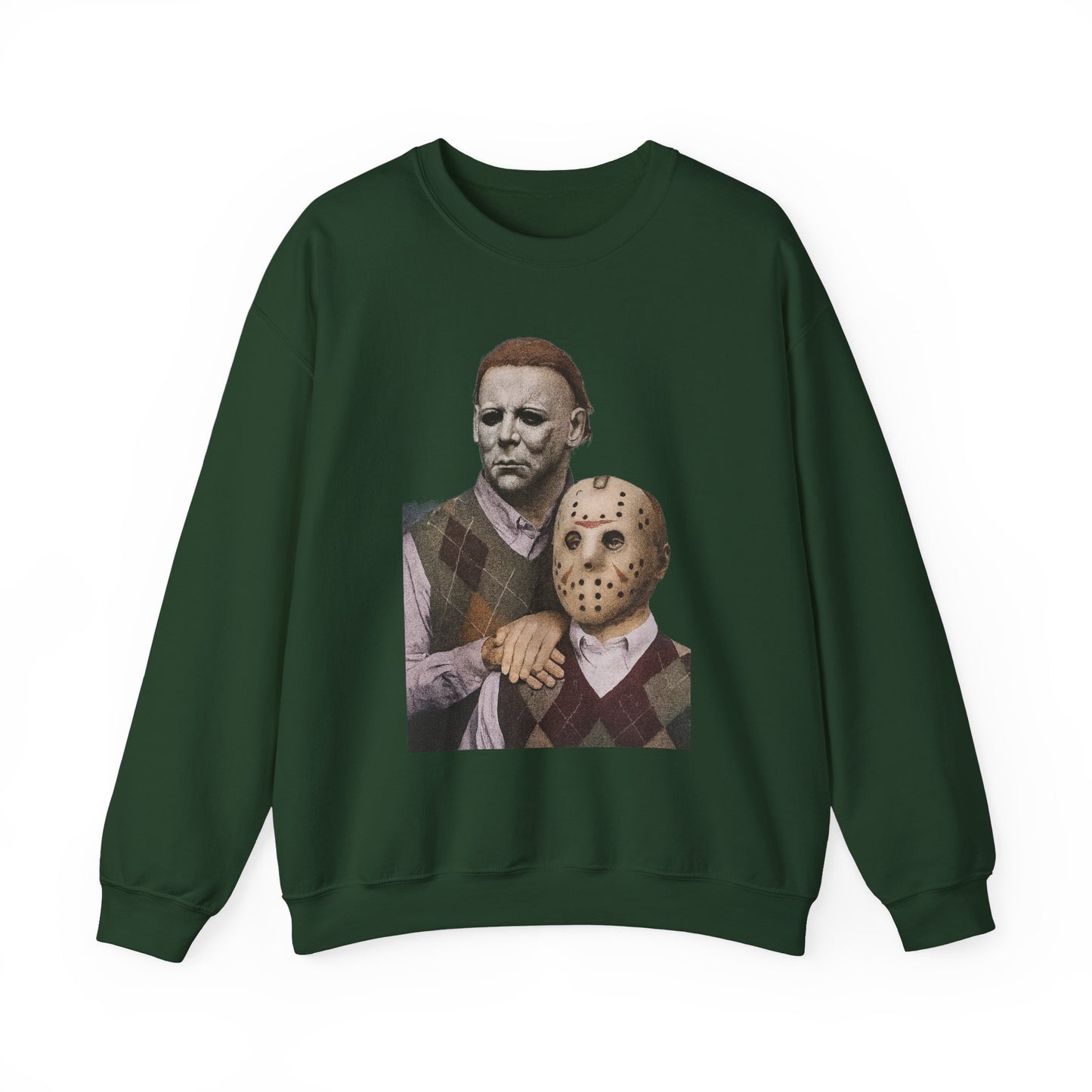Horror Movie Sweatshirt: Scary Crewneck for Halloween, Cosplay, Horror Fans, Unisex Gift, Cozy Pullover