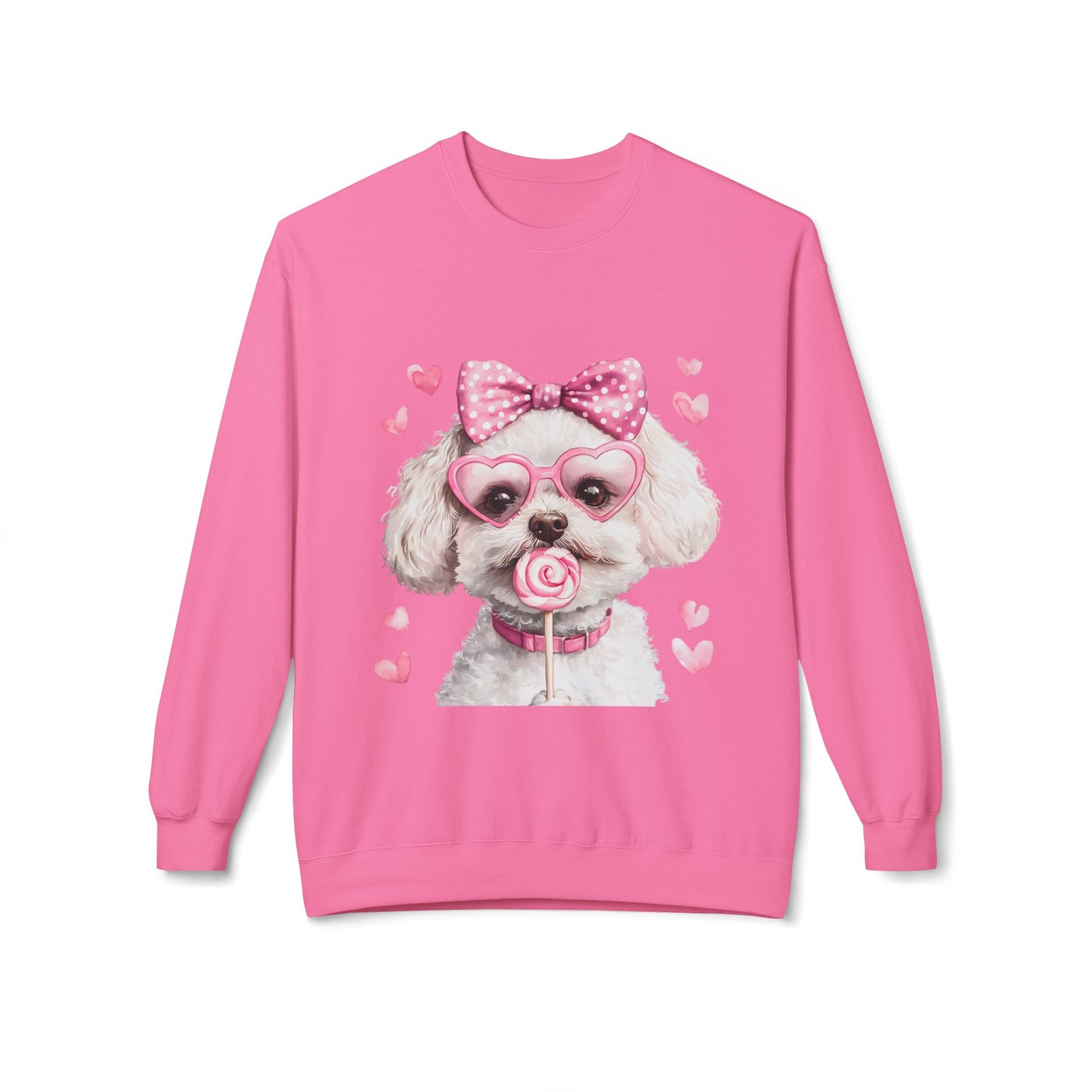 Valentines Unisex Midweight Softstyle Fleece Crewneck Sweatshirt