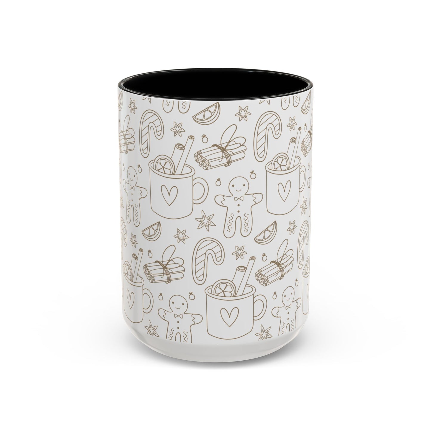 Christmas Accent Coffee Mug (11, 15oz)