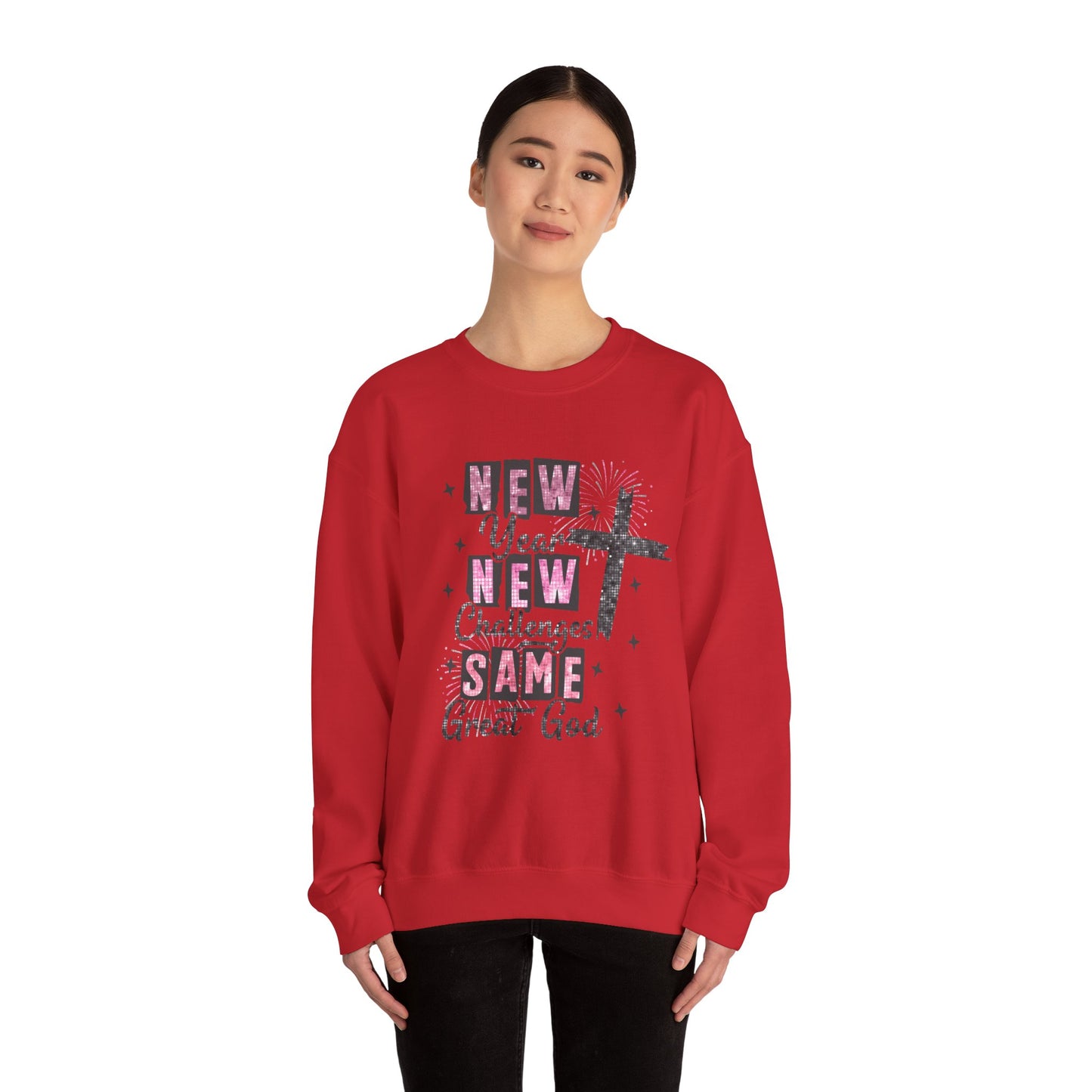 New Year Unisex Heavy Blend™ Crewneck Sweatshirt