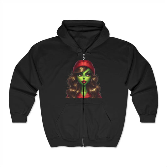 Christmas Unisex Heavy Blend™ Full Zip Hooded Sweatshirt