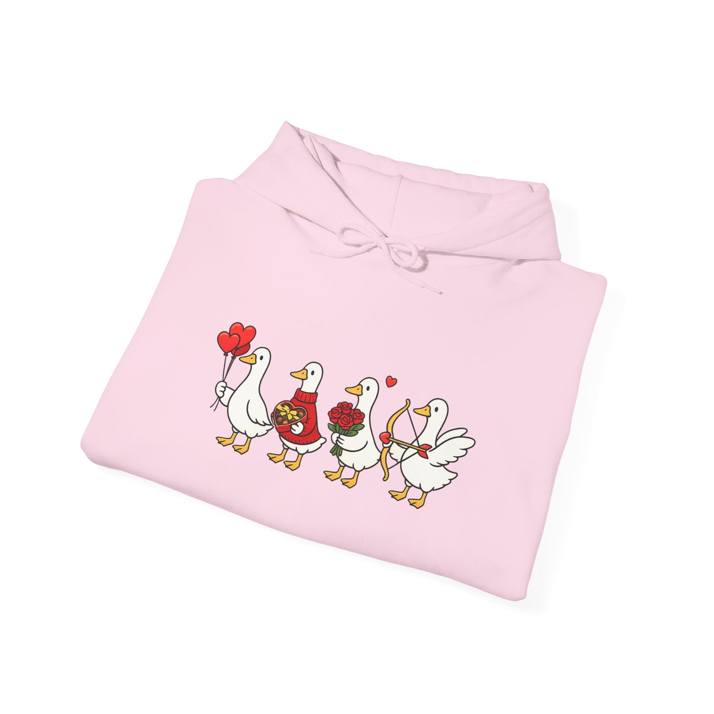 Cute Duck Family Hoodie — Whimsical Springtime Birds Pullover