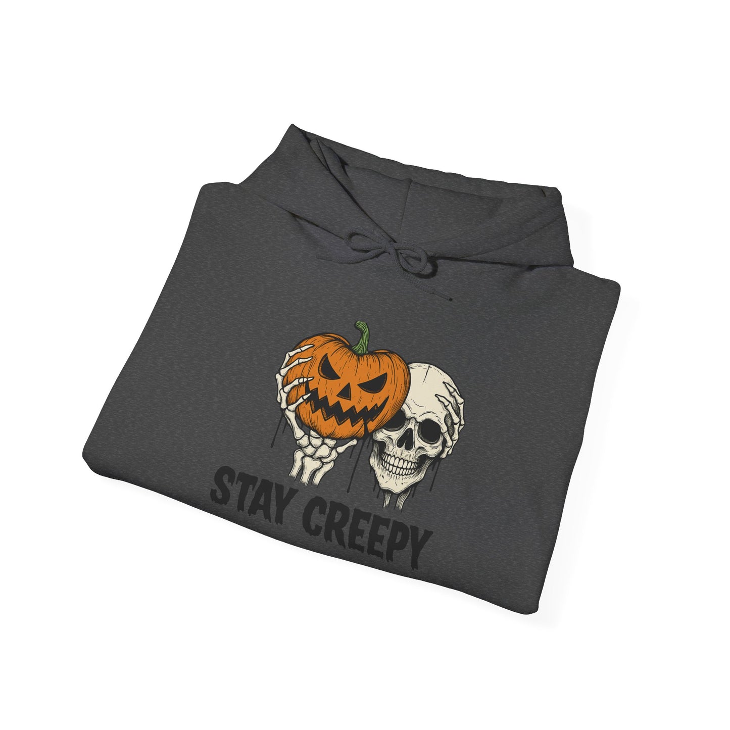 Unisex Creepy Hooded Hoodie | Halloween Hoodie, Fall Apparel, Spooky Gift, Cozy Hoodie for Autumn Celebrations