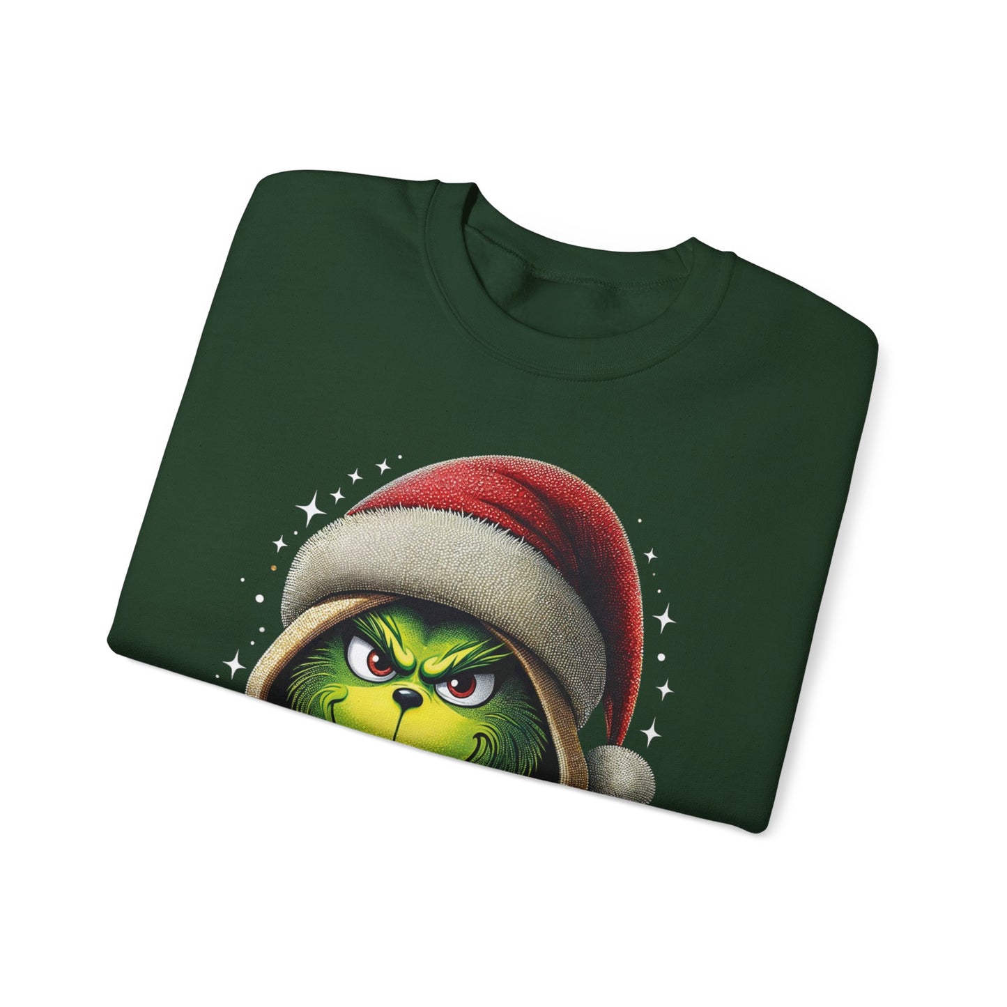 Grumpy Gamer Grinch Sweatshirt — Funny Christmas Holiday Gaming Crewneck