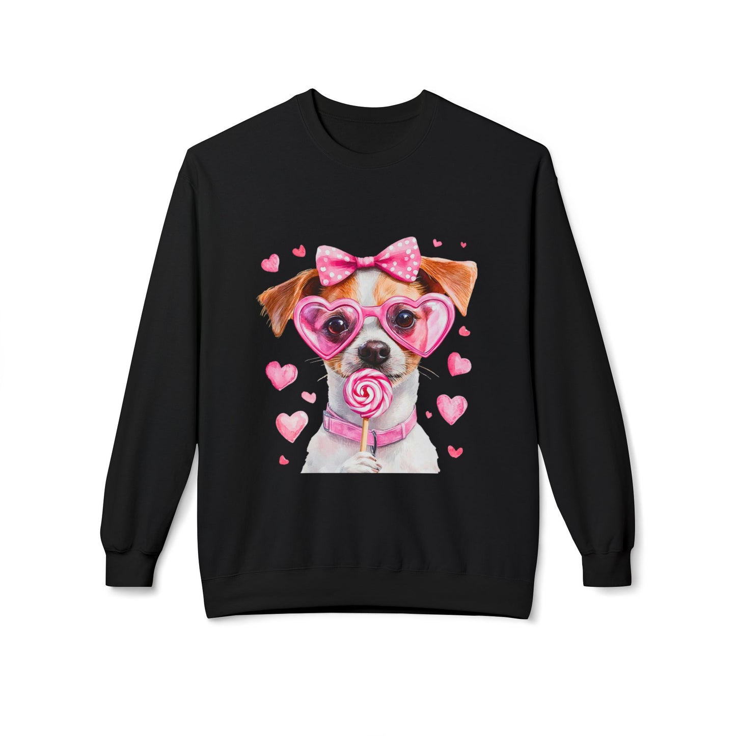 Valentines Unisex Midweight Softstyle Fleece Crewneck Sweatshirt