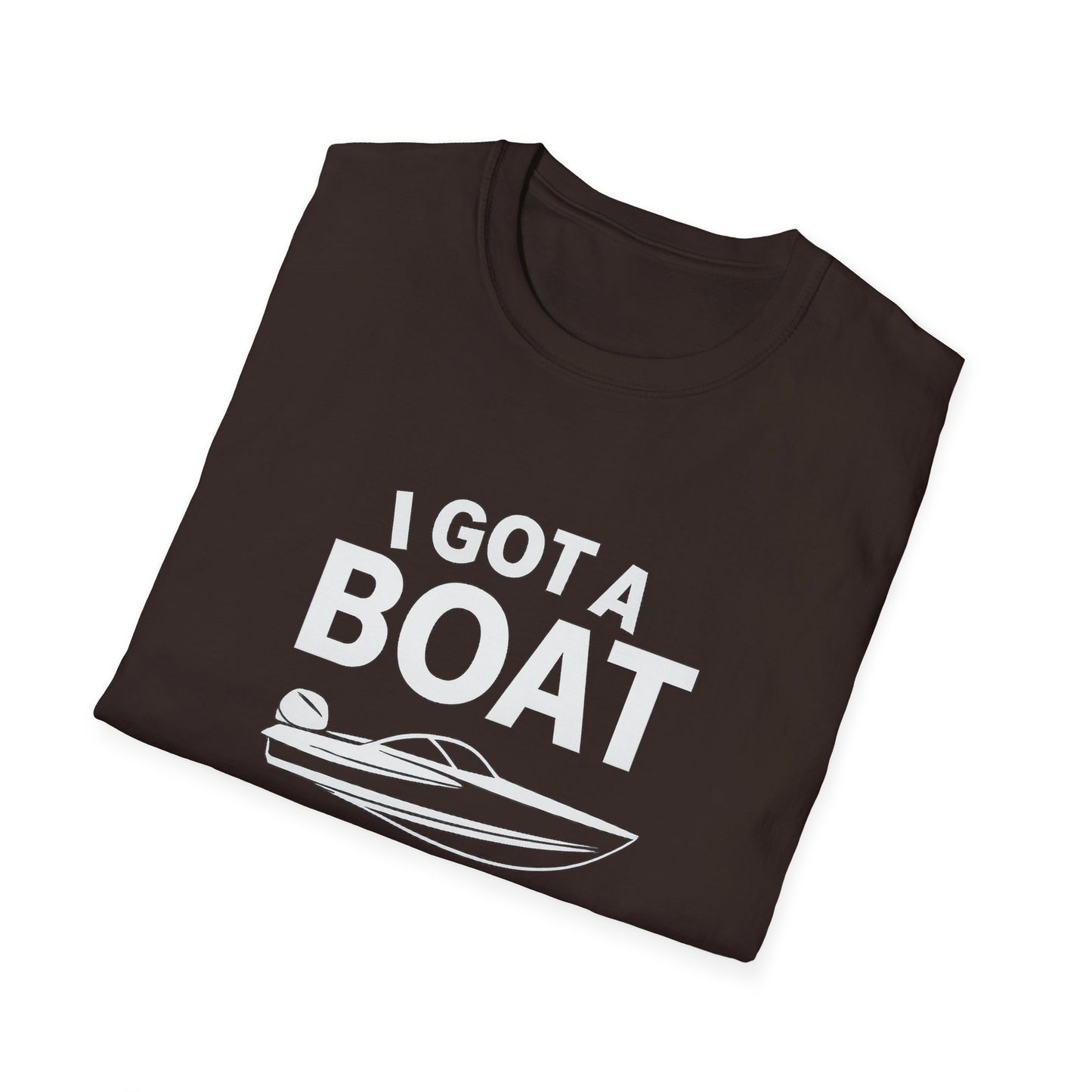 Boat Pun T-Shirt — "I Got a Boat If You Got a Throat" Funny Boating Tee for Lake & Fishing Fans