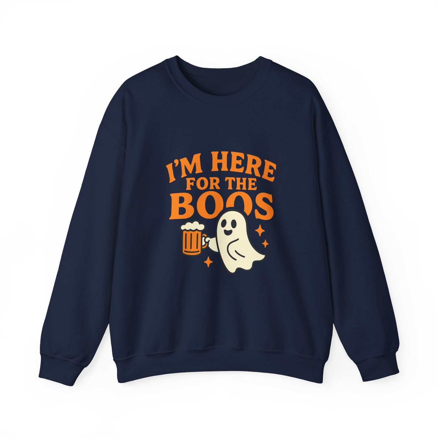 Halloween Spirit Crewneck Sweatshirt - Cozy Ghost Design for Fall Fun, Unisex Sweatshirt, Spooktacular Gift, Halloween Party Wear, [...]