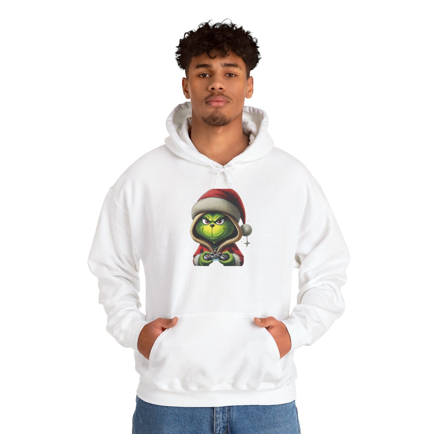 Grinch Christmas Hoodie - Unisex Heavy Blend Sweatshirt, Festive Holiday Apparel, Cozy Winter Wear, Funny Christmas Gift, Grinch Lover [...]