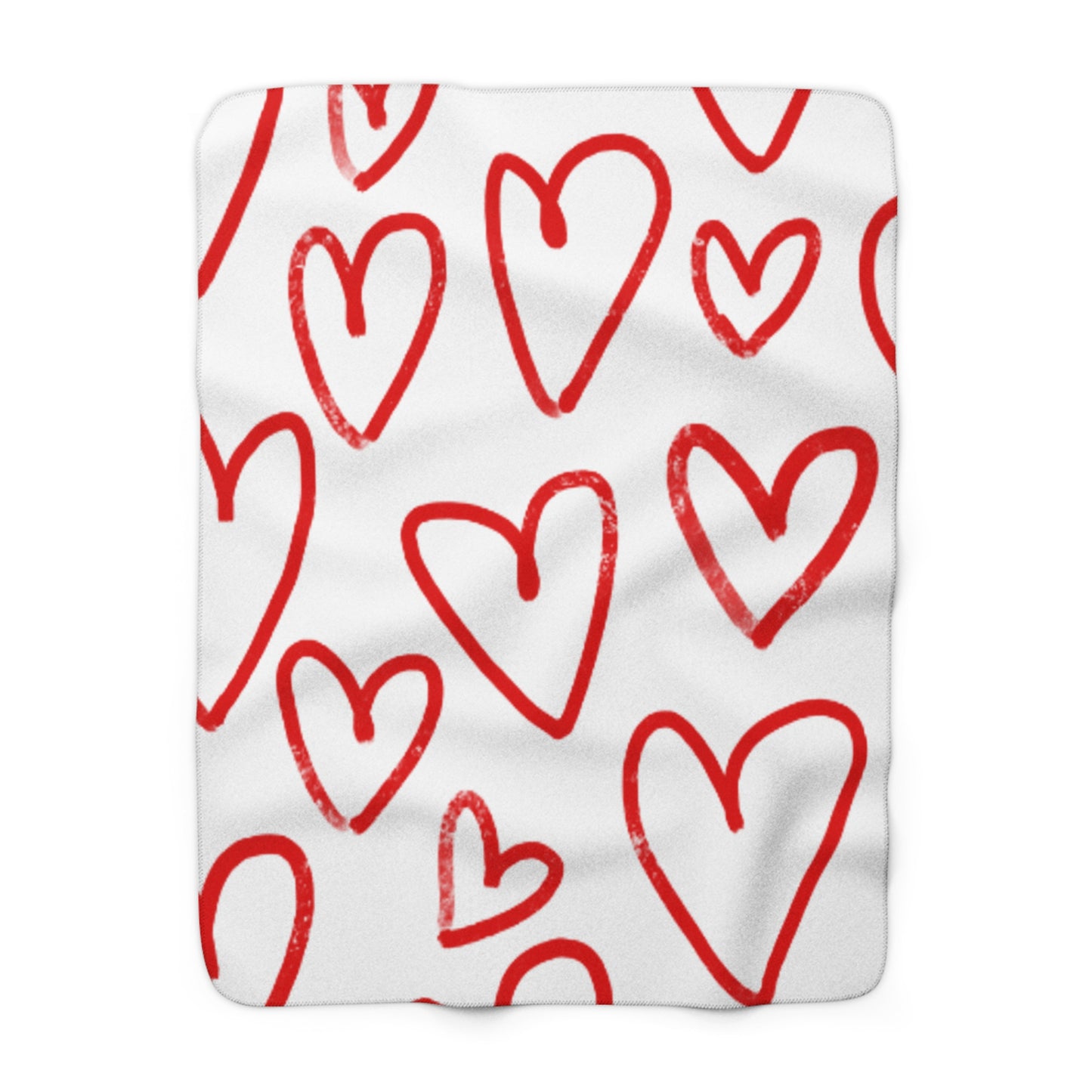 Valentines Sherpa Fleece Blanket