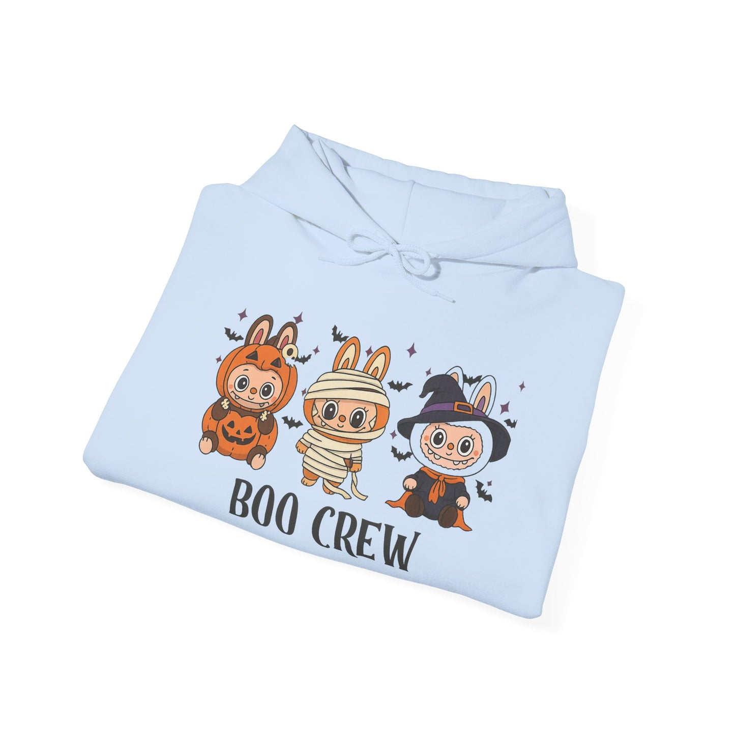 Boo Crew Halloween Unisex Hoodie, Cute Monster Costume, Spooky Vibes, Fall Fashion