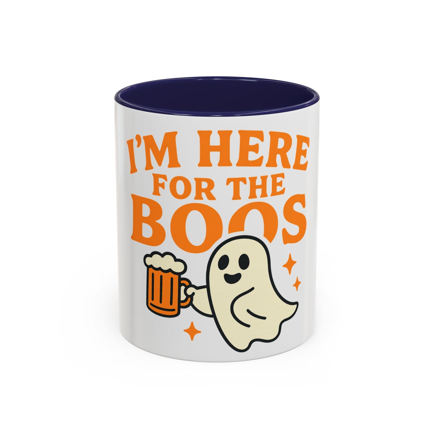 Halloween Ghost Coffee Mug | Perfect for Spooky Celebrations, Fall Gatherings, Trick-or-Treating, Gift for Friends, Humor