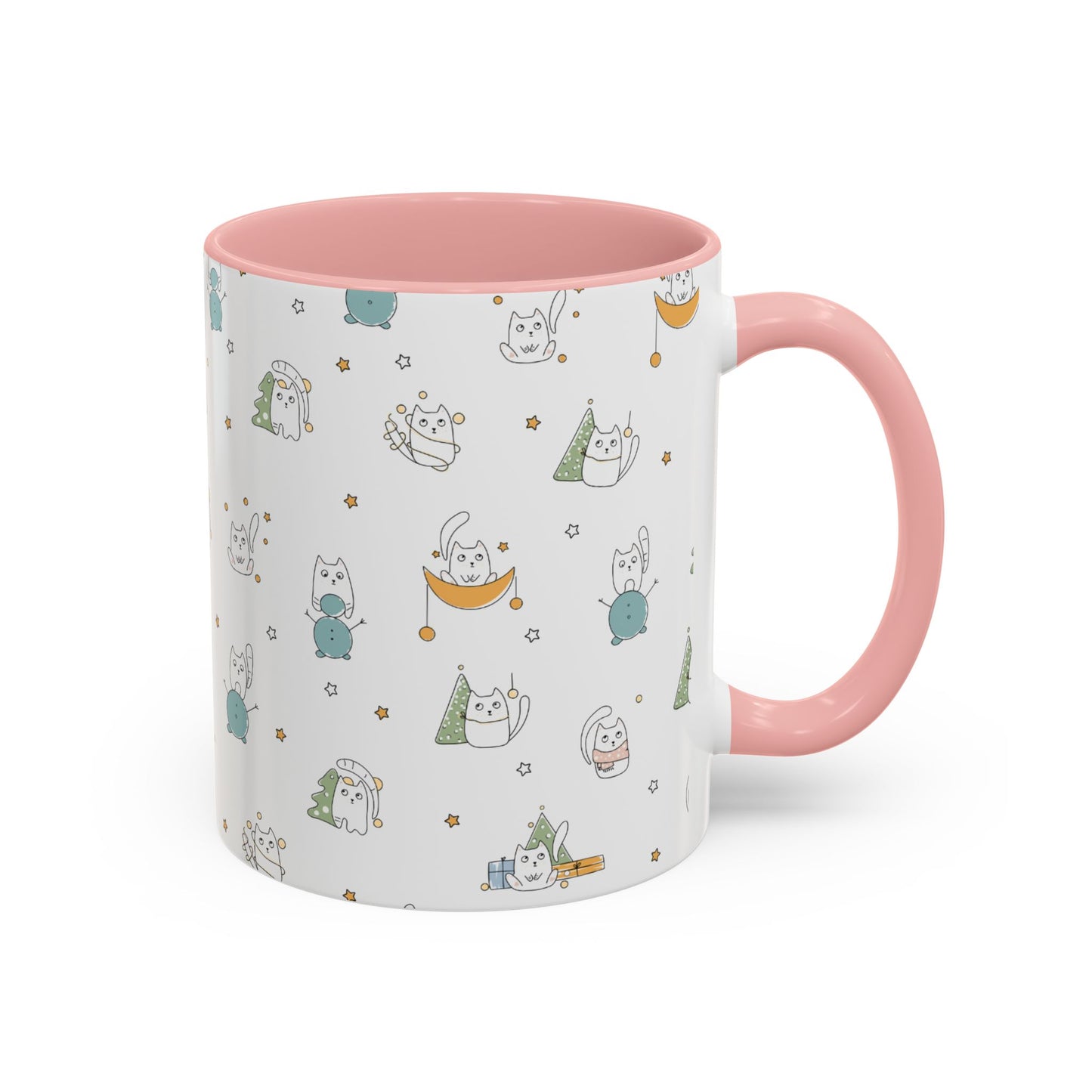 Christmas Accent Coffee Mug (11, 15oz)