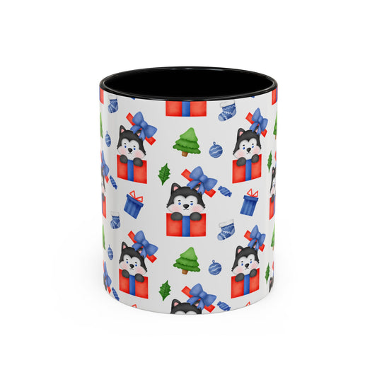 Christmas Accent Coffee Mug (11, 15oz)