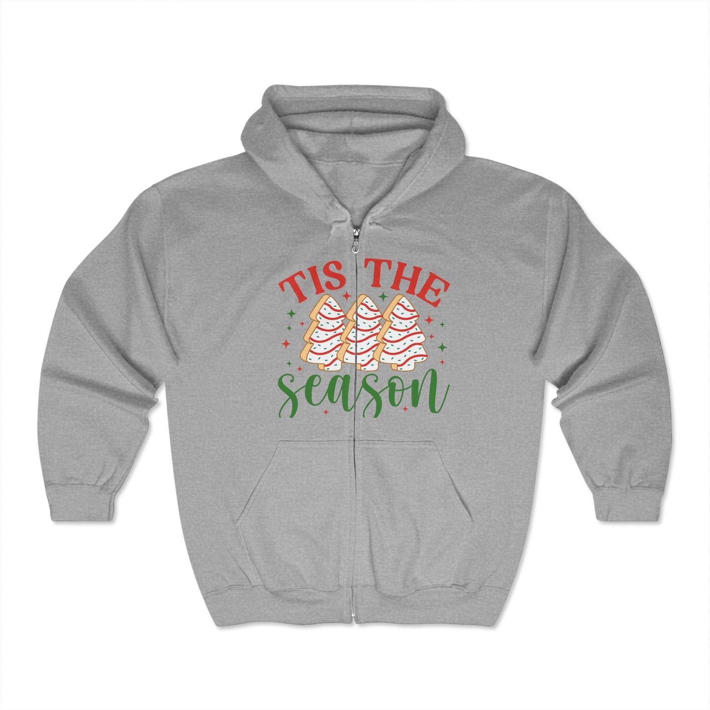 Christmas Unisex Heavy Blend™ Full Zip Hooded Sweatshirt
