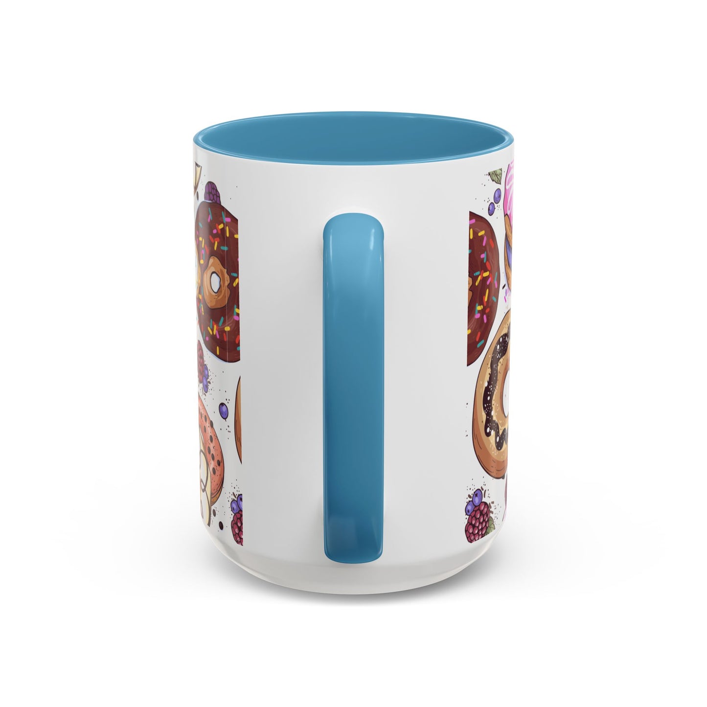 Doughnut Accent Coffee Mug (11, 15oz)