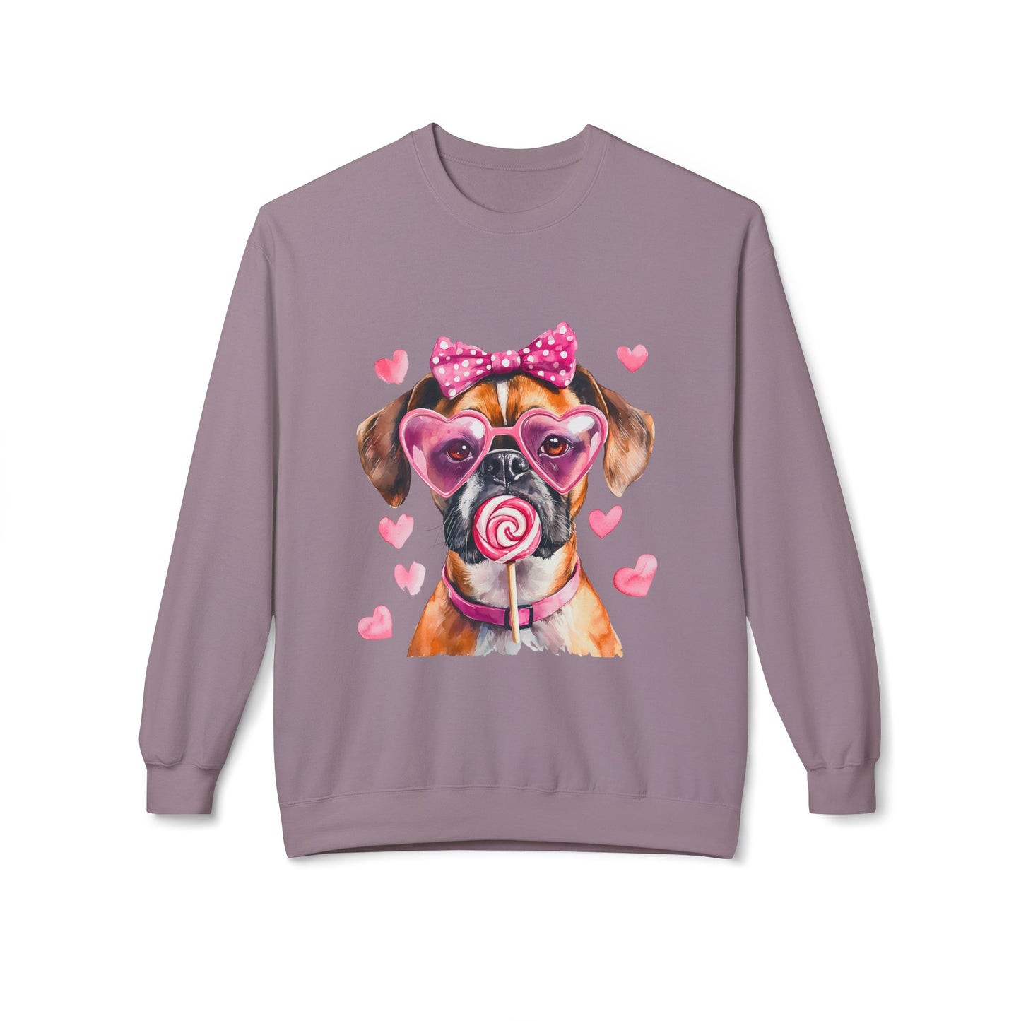 Valentines Unisex Midweight Softstyle Fleece Crewneck Sweatshirt