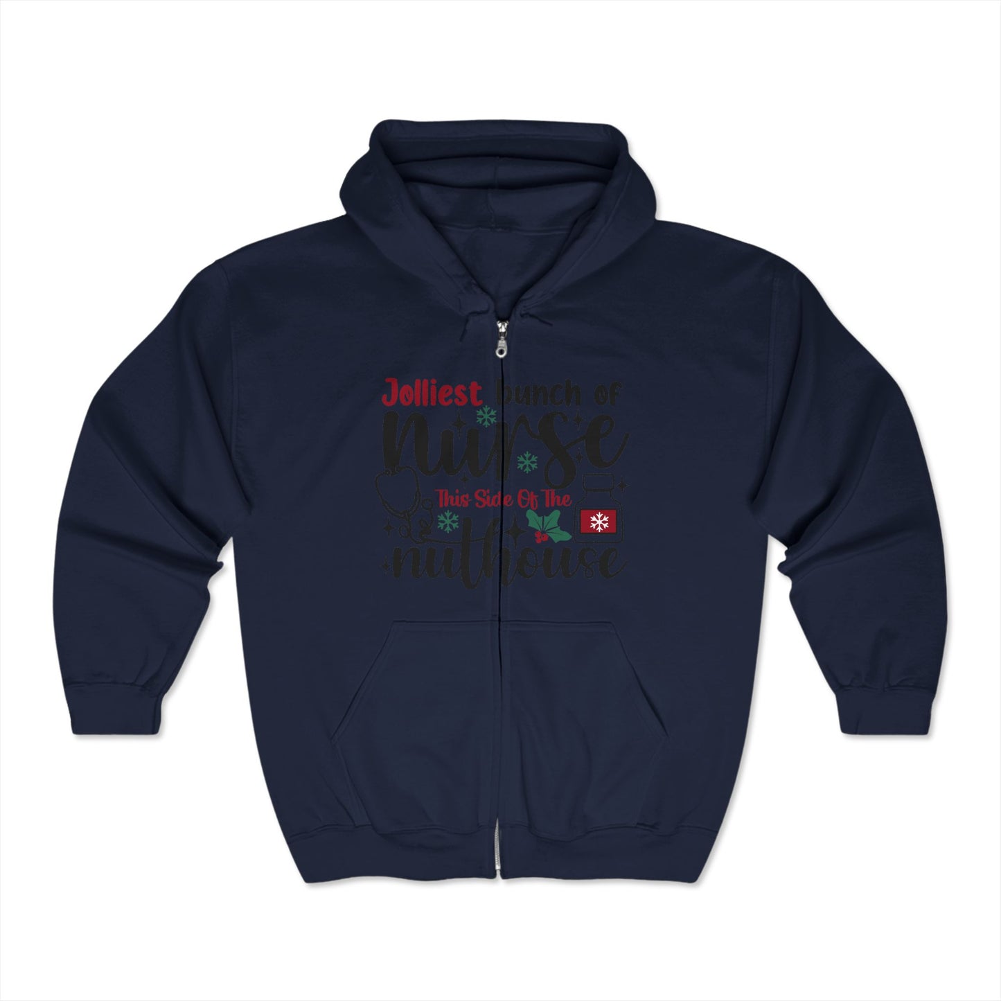 Christmas Unisex Heavy Blend™ Full Zip Hooded Sweatshirt