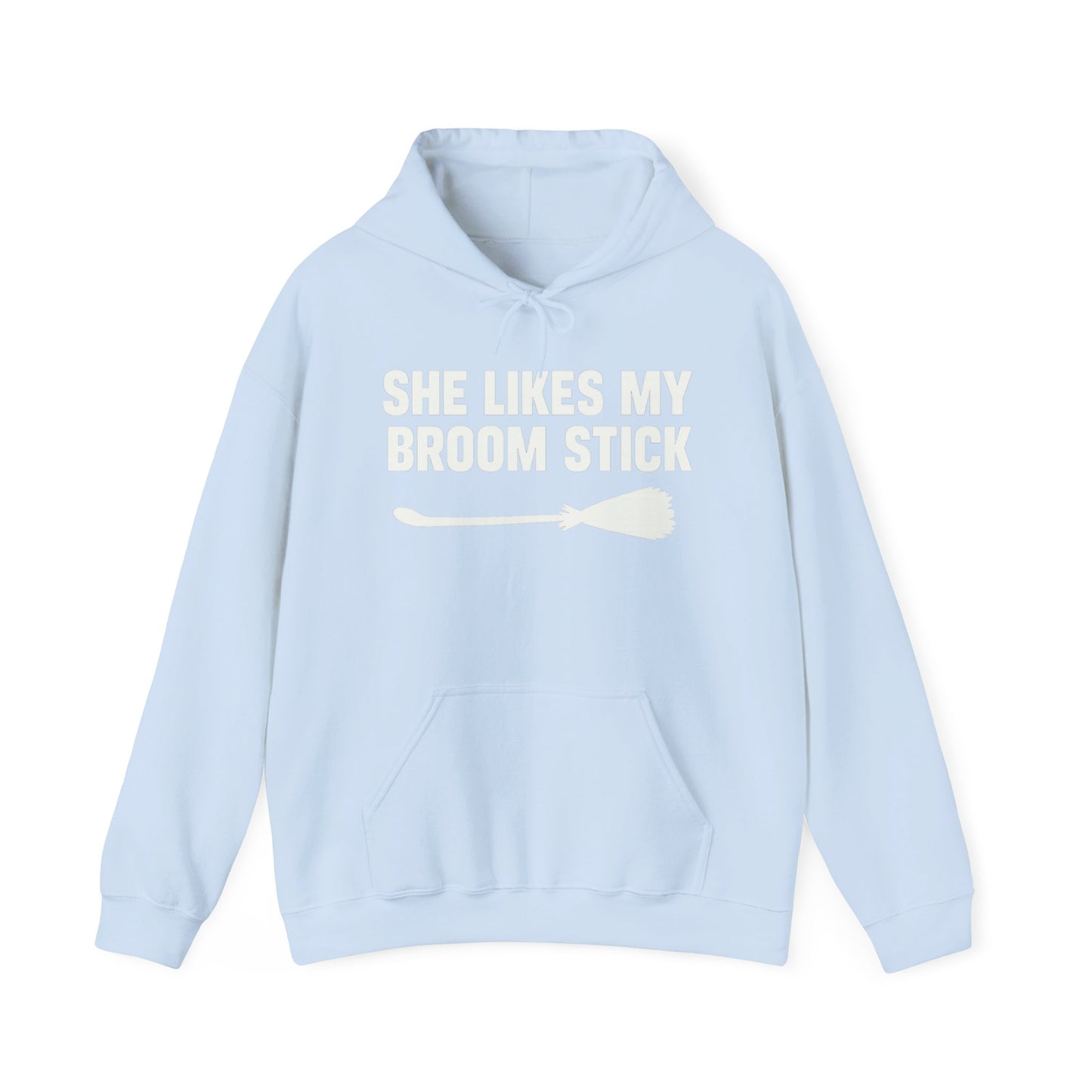 Funny Broomstick Sweatshirt for Witch Lovers, Halloween Hoodie, Unique Gift for Her, Cozy Unisex Sweater, Spooky Apparel