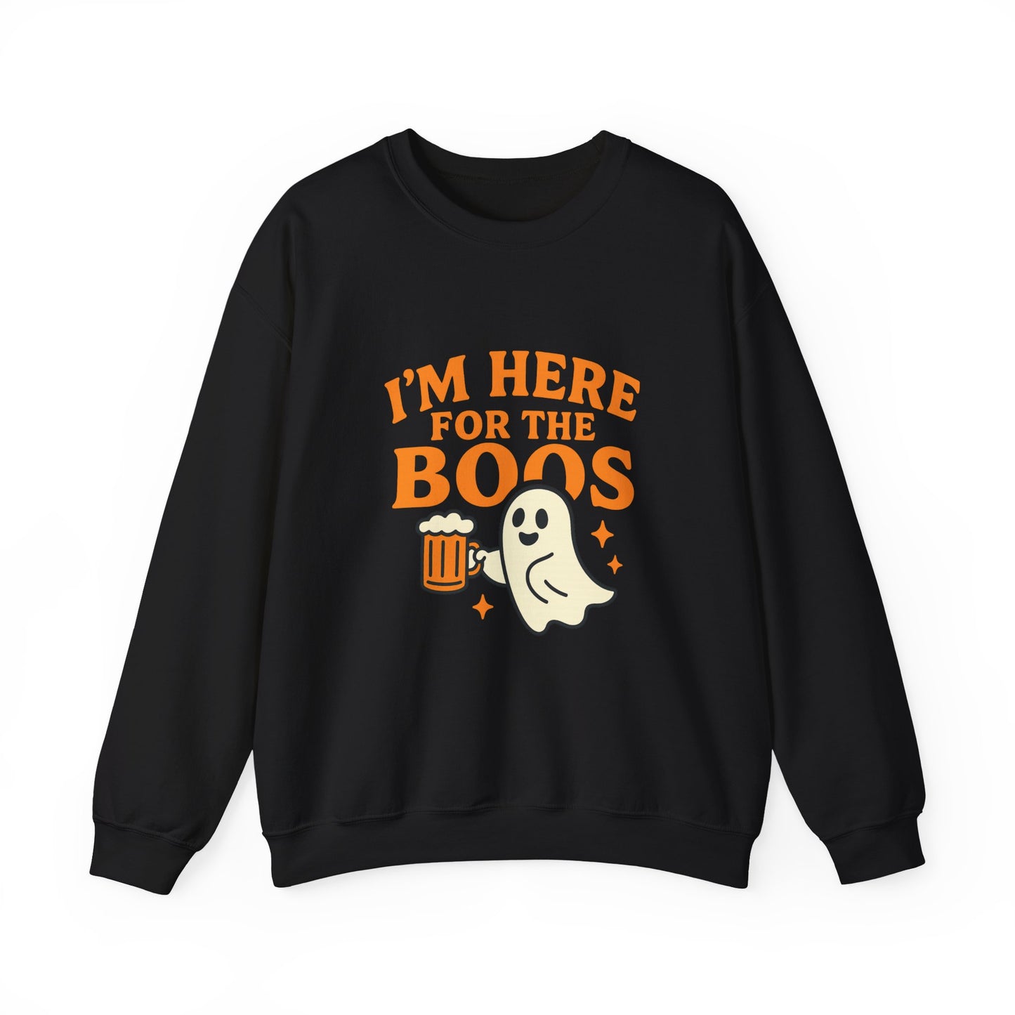 Halloween Spirit Crewneck Sweatshirt - Cozy Ghost Design for Fall Fun, Unisex Sweatshirt, Spooktacular Gift, Halloween Party Wear, [...]
