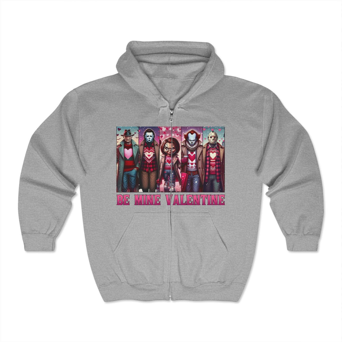 Valentines Unisex Heavy Blend™ Full Zip Hooded Sweatshirt