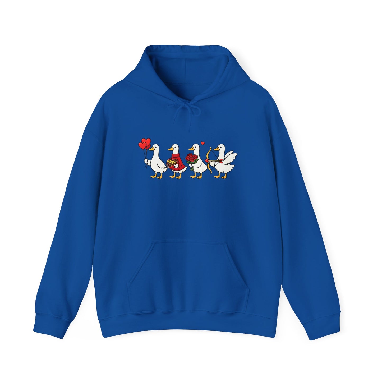Cute Duck Family Hoodie — Whimsical Springtime Birds Pullover