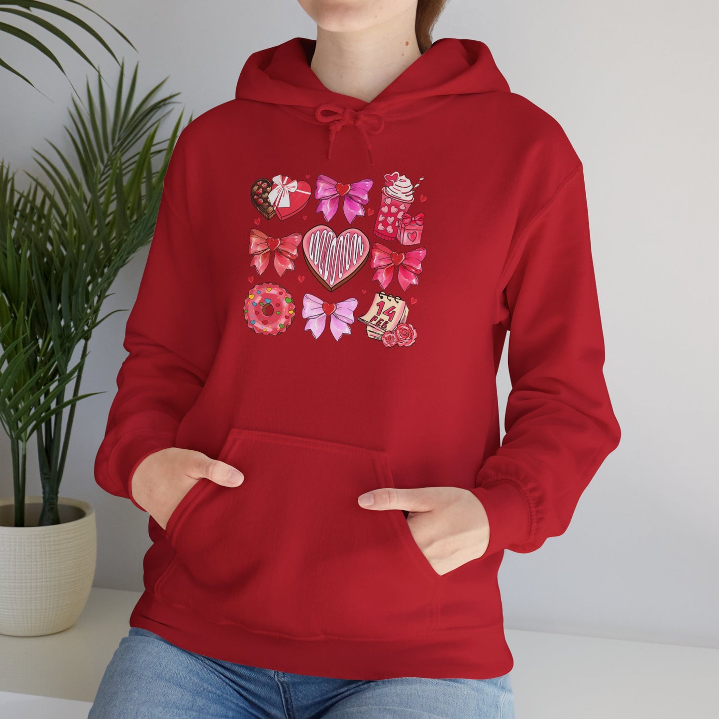 Valentines Unisex Heavy Blend™ Hooded Sweatshirt