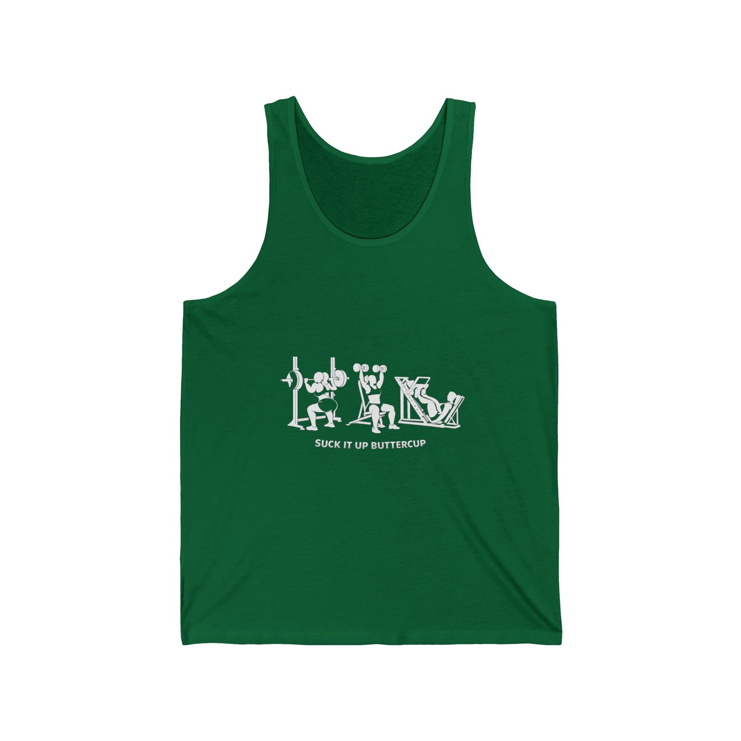 Tank Top — 'Suck It Up Buttercup' Bold Retro Lettering Tank