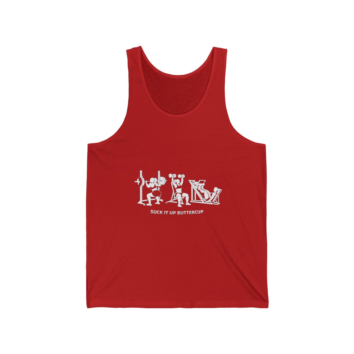 Tank Top — 'Suck It Up Buttercup' Bold Retro Lettering Tank