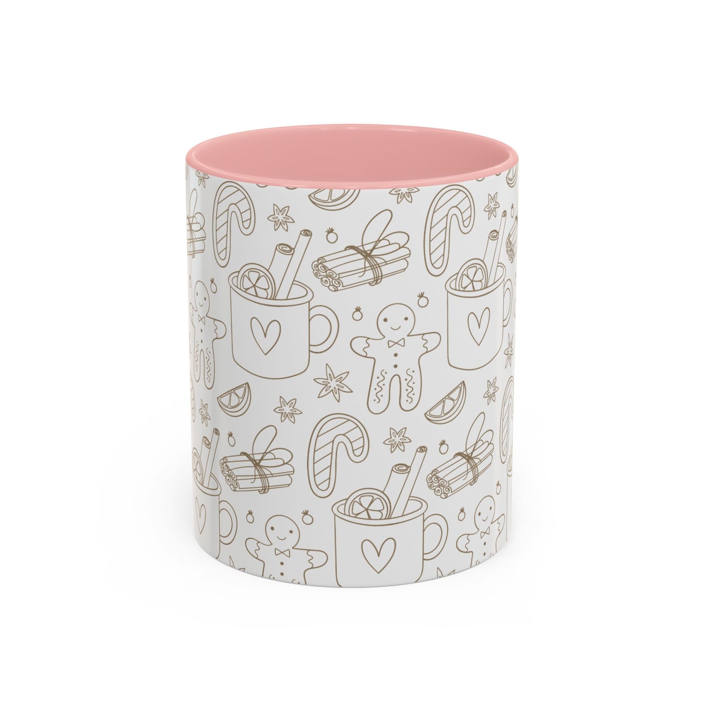 Christmas Accent Coffee Mug (11, 15oz)